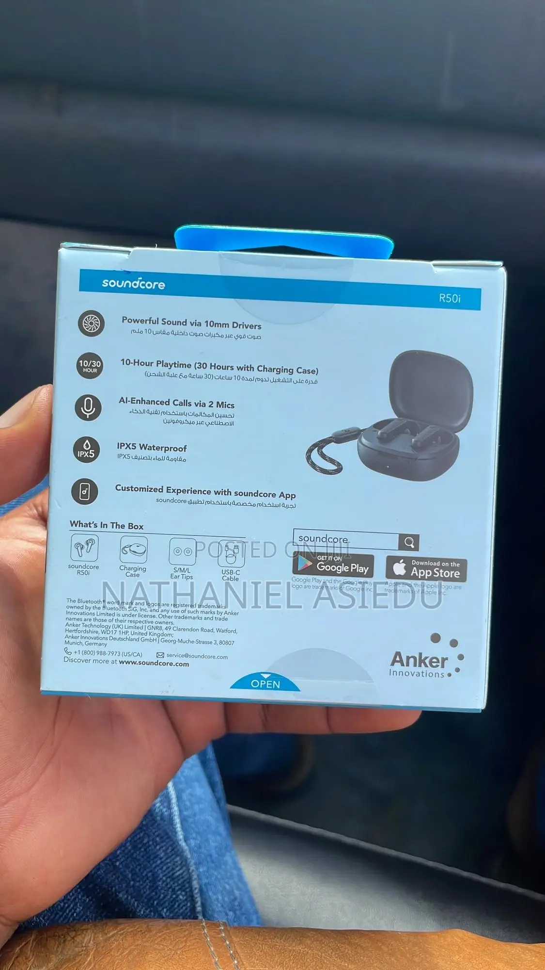 Soundcore by Anker R50i True Wireless Earbuds