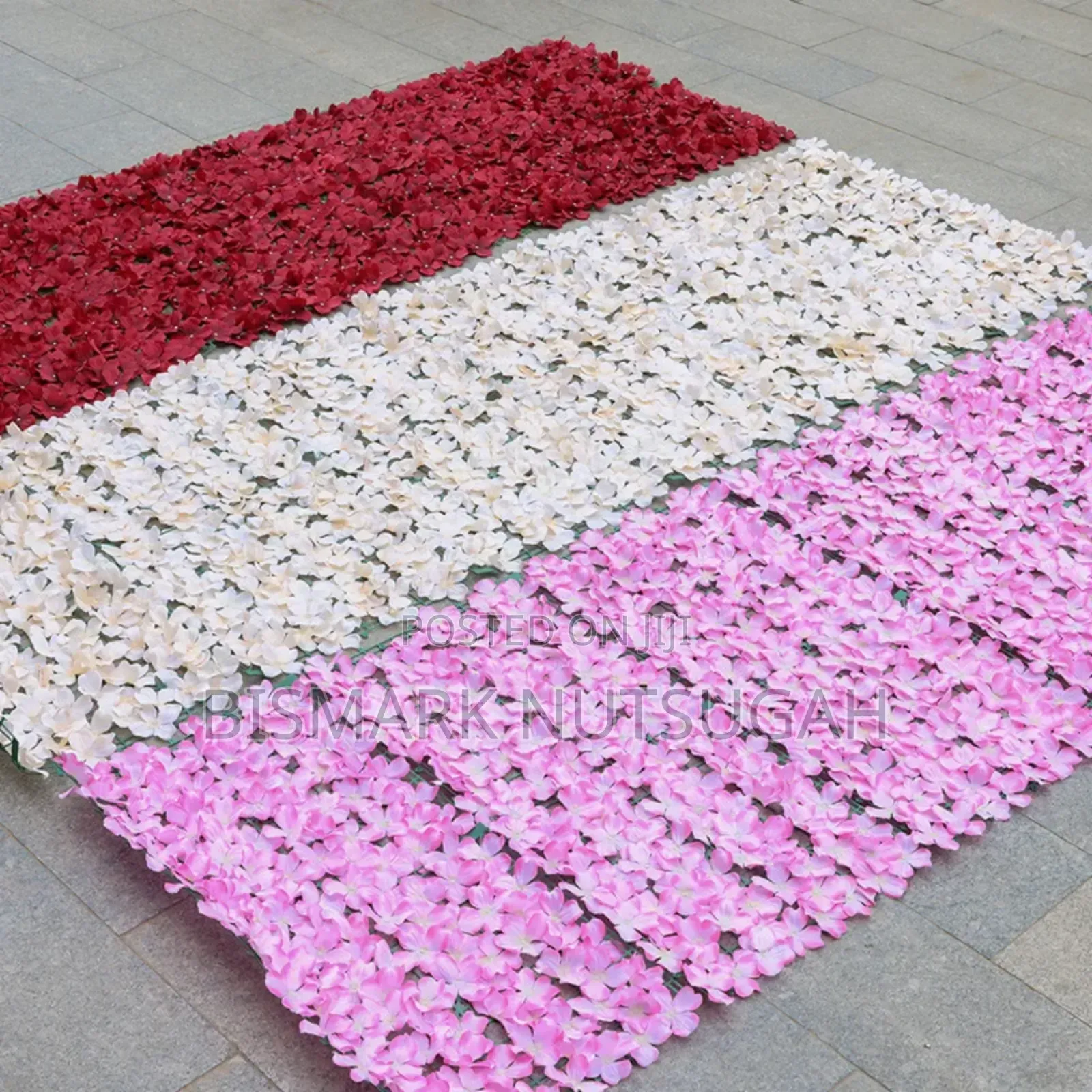 Outdoor Artificial Flower Panels Wall Fence Decor