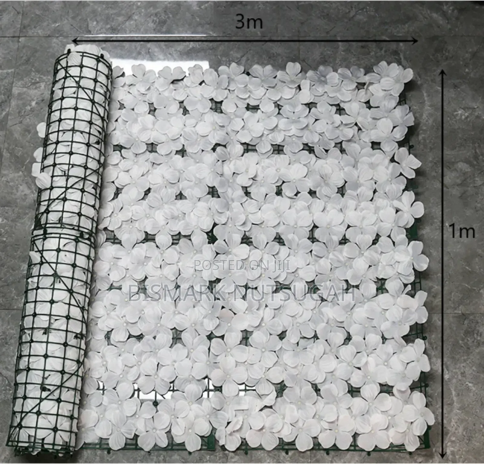 Outdoor Artificial Flower Panels Wall Fence Decor