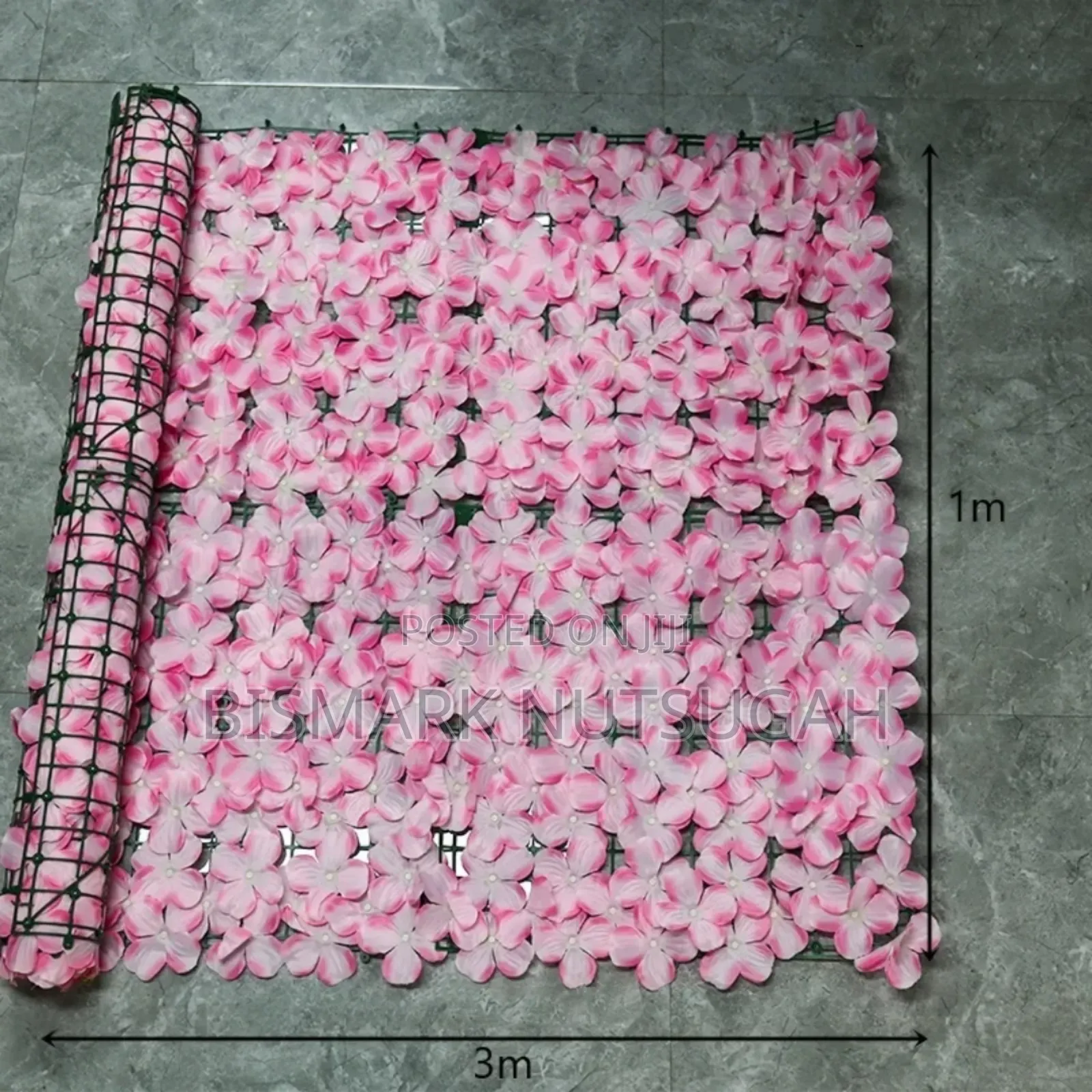 Outdoor Artificial Flower Panels Wall Fence Decor