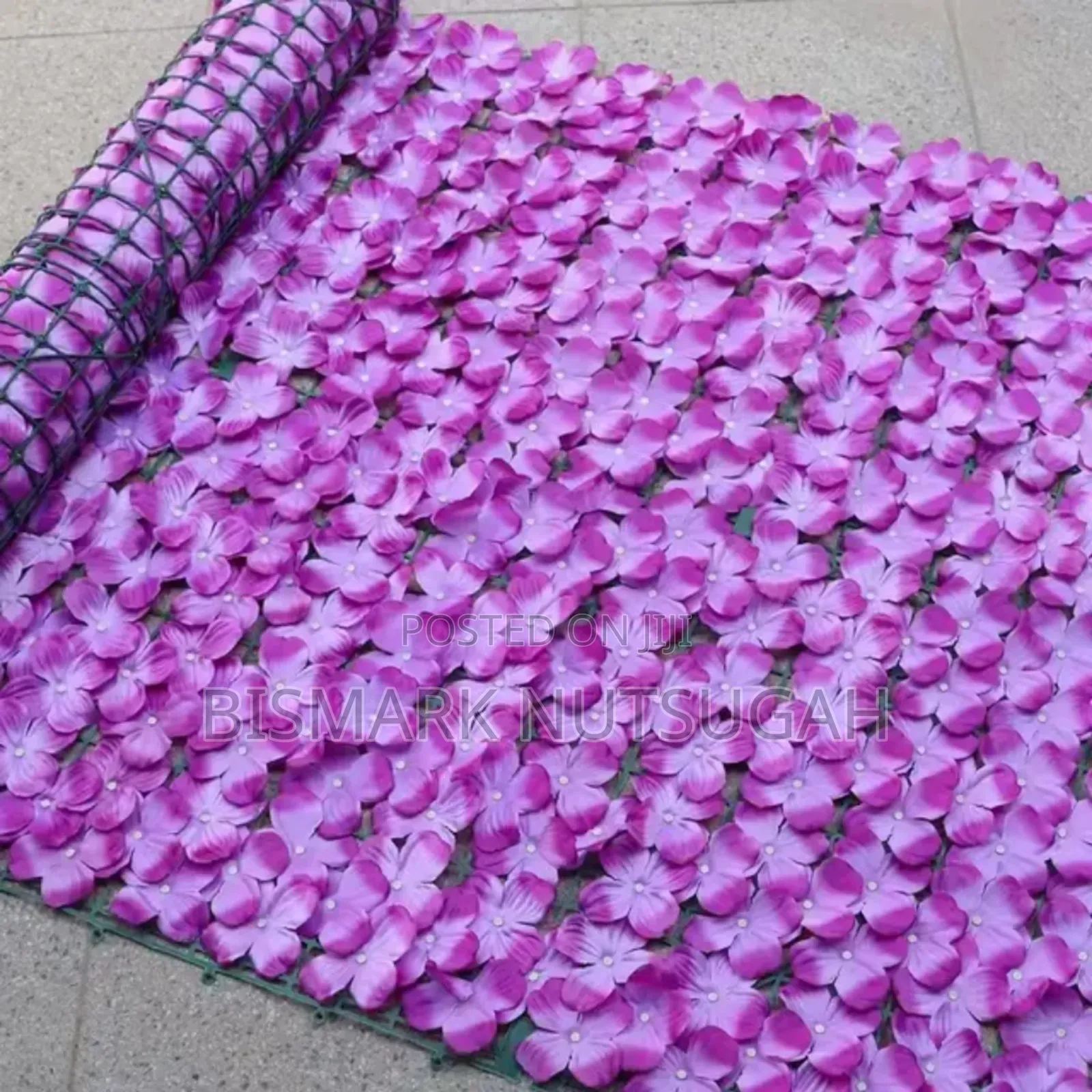 Outdoor Artificial Flower Panels Wall Fence Decor