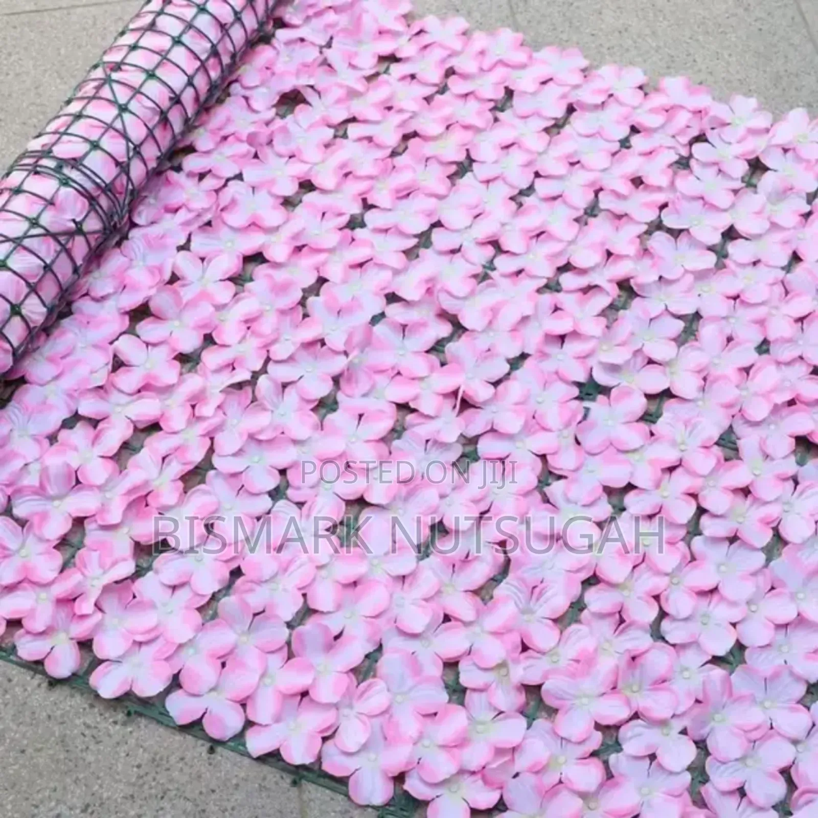 Outdoor Artificial Flower Panels Wall Fence Decor
