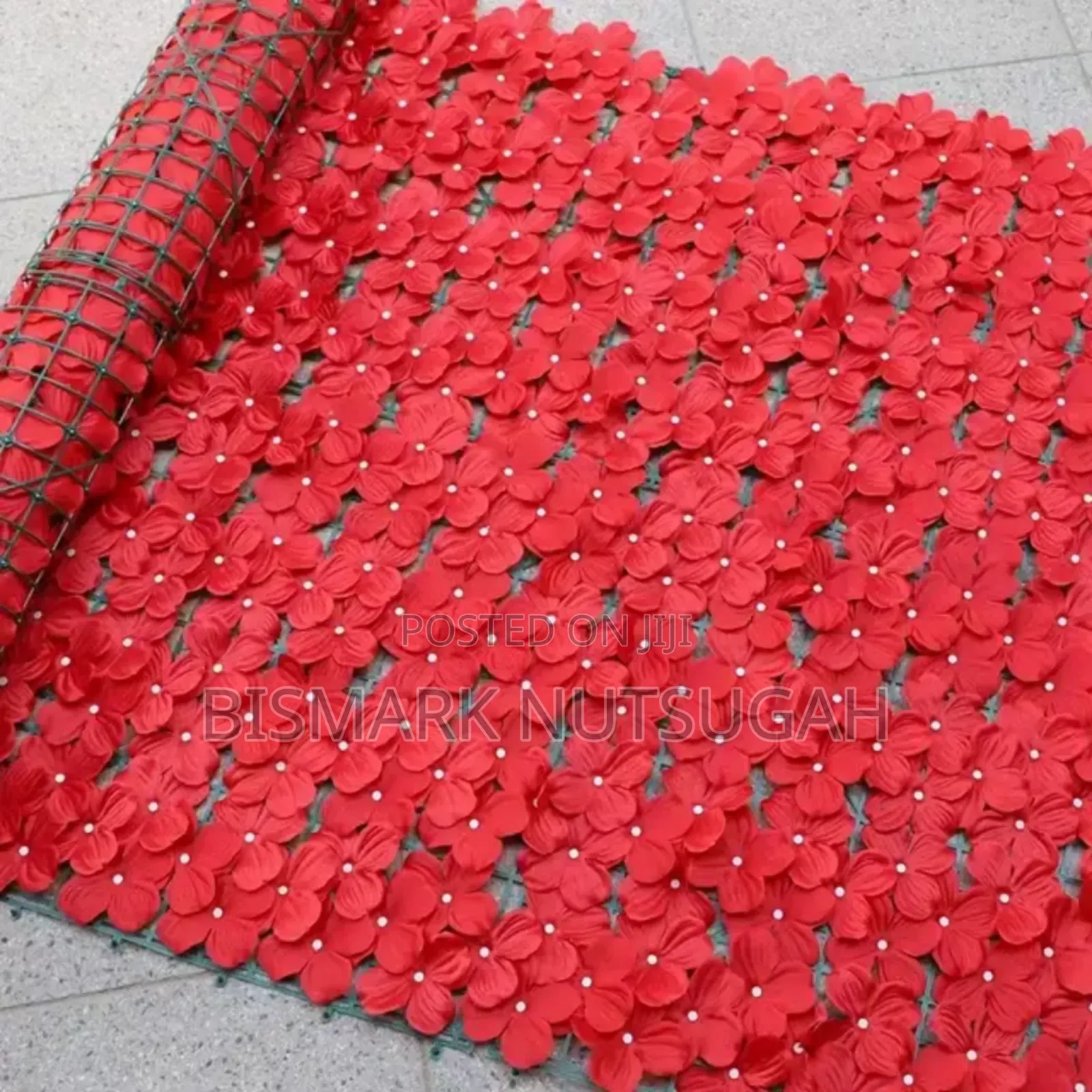 Outdoor Artificial Flower Panels Wall Fence Decor