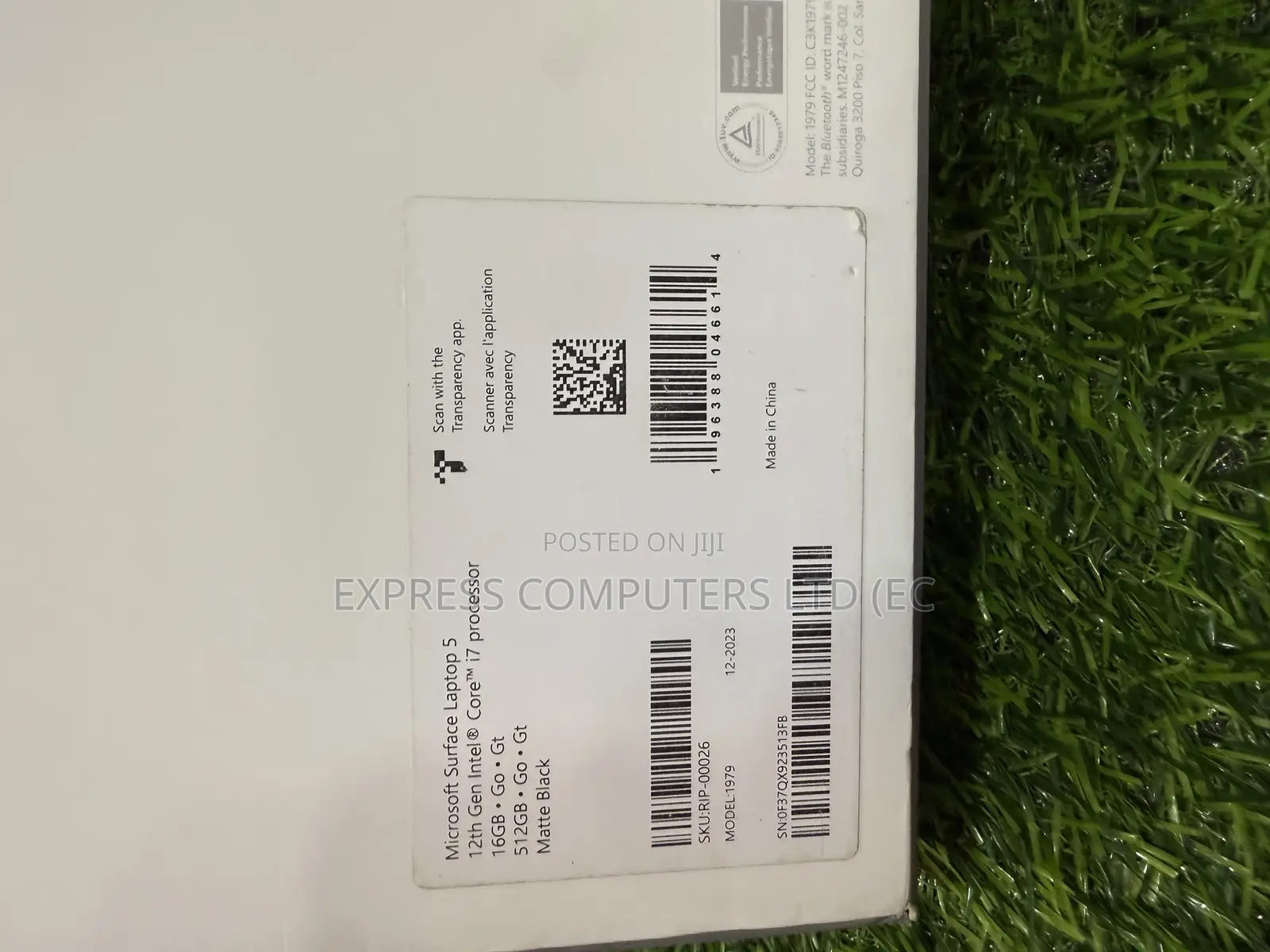 Laptop Microsoft Surface Laptop 5 16GB Intel Core I7 SSD 512GB