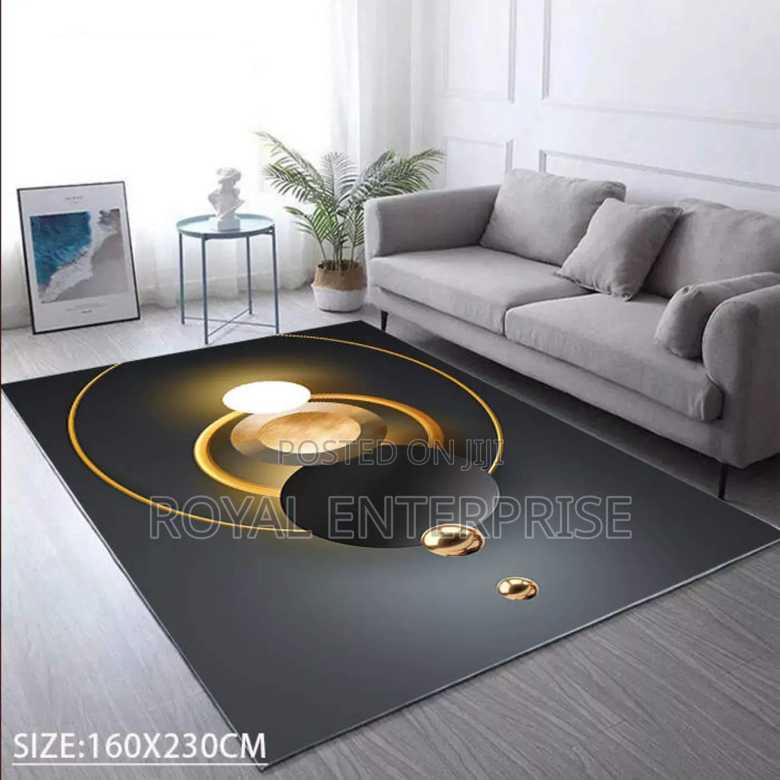 Non Slip Floor Mats for Living Room Carpet Kids Play Mat ( 160/230cm )