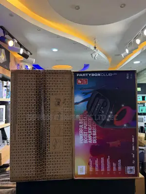JBL Partybox Club 120 Portable Party Speaker, Powerful JBL Sound Pro,