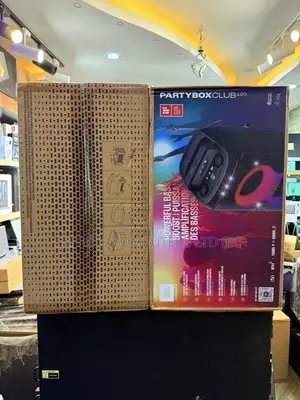JBL Partybox Club 120 Portable Party Speaker, Powerful JBL Sound Pro,