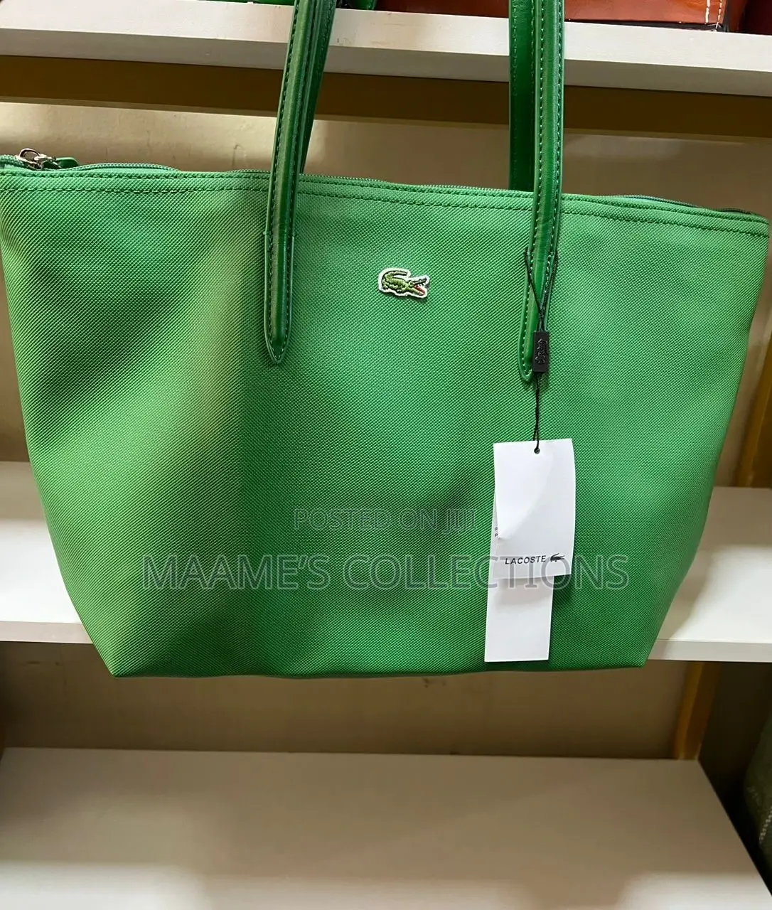 Lacoste Tote Shoulder Bag / Shopping Bag Large Capacity