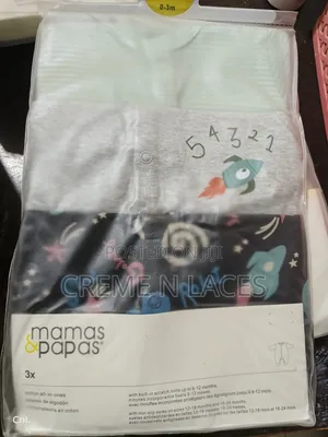 3 Pieces Sleep Suit Mamas Papas 0-3 MTHS