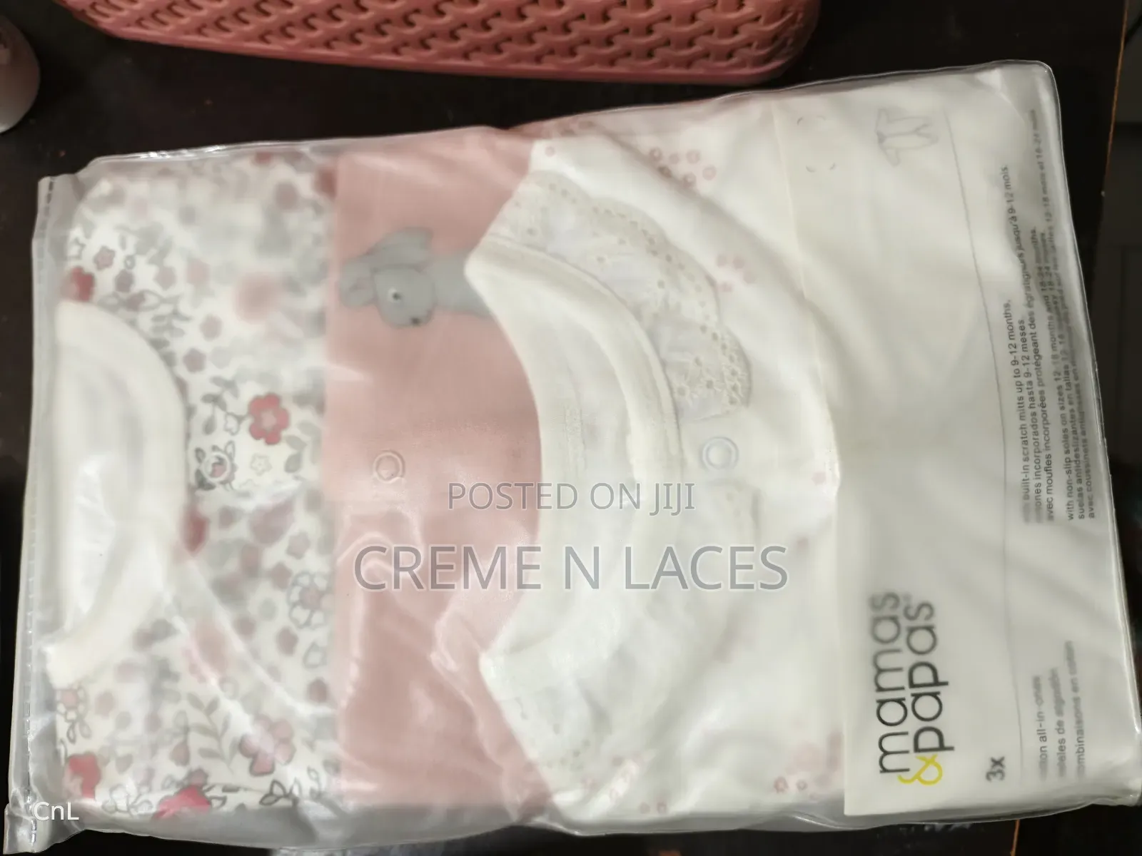 3 Pieces Sleep Suit Mamas Papas 0-3 MTHS