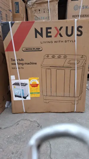Nexus 7kg Twin Tub Semi-Automatic Washing Machine