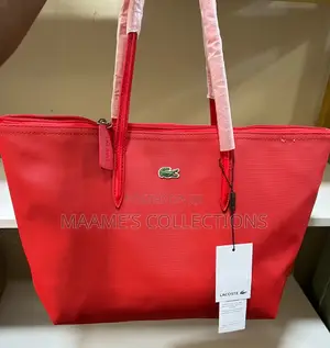 Lacoste Tote Shoulder Bag / Shopping Bag Large Capacity