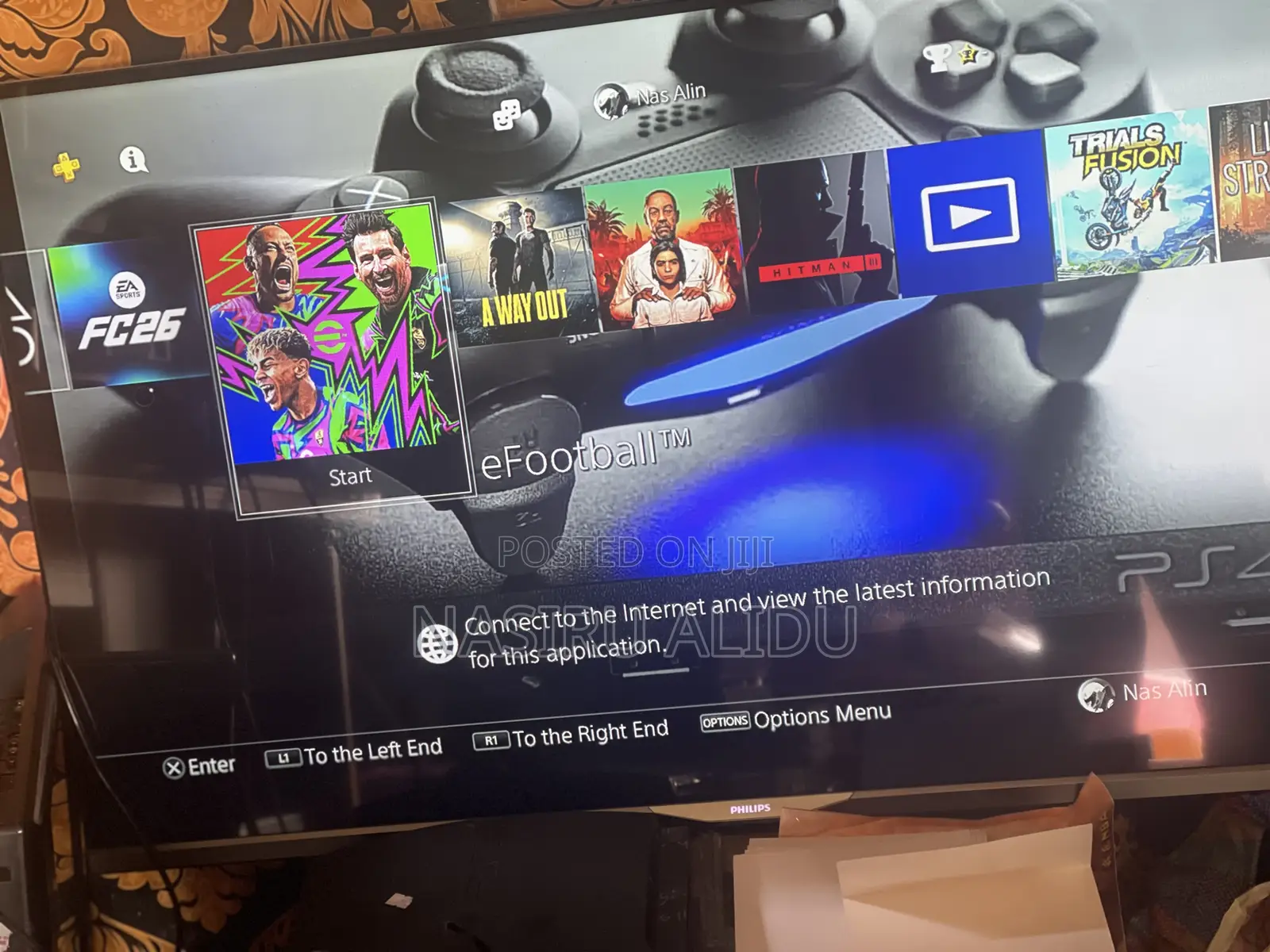 Ps4 Pro With 10-15 Good Games Two Controllers . From Home Use
