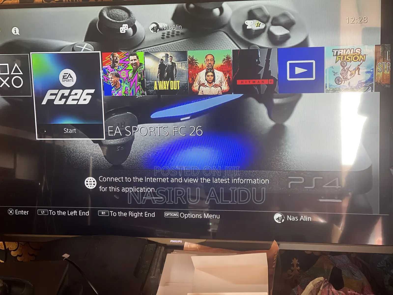 Ps4 Pro With 10-15 Good Games Two Controllers . From Home Use