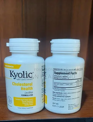 Kyolic, Aged Garlic Extract, With Lecithin,100 Caps(Cholesterol Bp)