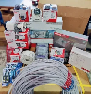 Hikvision 2mp Cctv Kit Hybrid And Audio Kit Analog Universal 4g Router