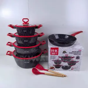11pcs Hk Granite Cookware Set