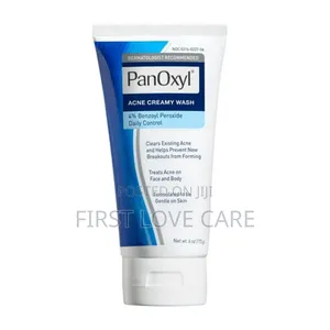 Panoxyl Acne Creamy Wash 4% Benzoyl Peroxide Daily Control - 170g 4.9