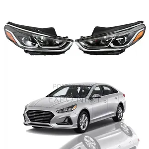 2018-2020 Hyundai Sonata Headlights Halogen Pair Led