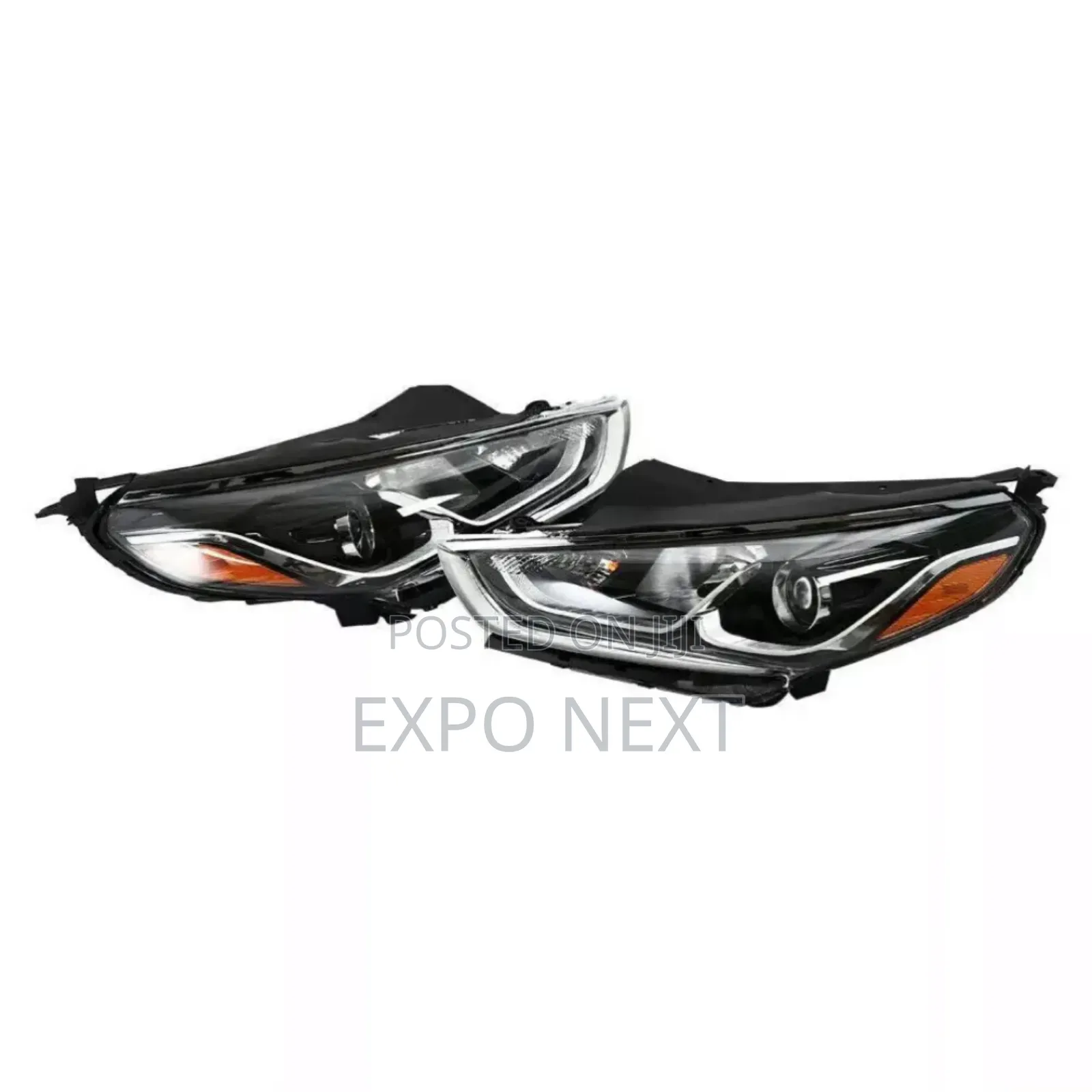 2018-2020 Hyundai Sonata Headlights Halogen Pair Led