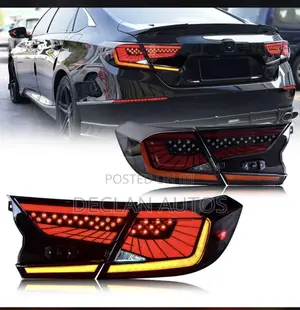 2018-2020 Honda Accord Smoked Dynamic Tail Lights
