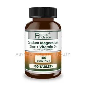 Calcium,Magnesium, Zinc + Vit D3