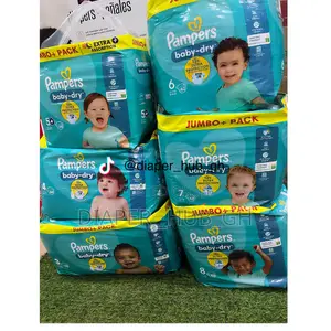 Pampers Baby Dry Diapers Sizes 3-8
