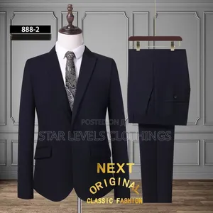 Original Next Suits Available for Men in Black and Blue Black