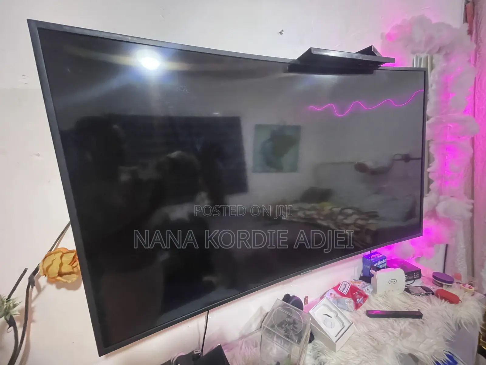 Curved Samsung Smart Tv 50”