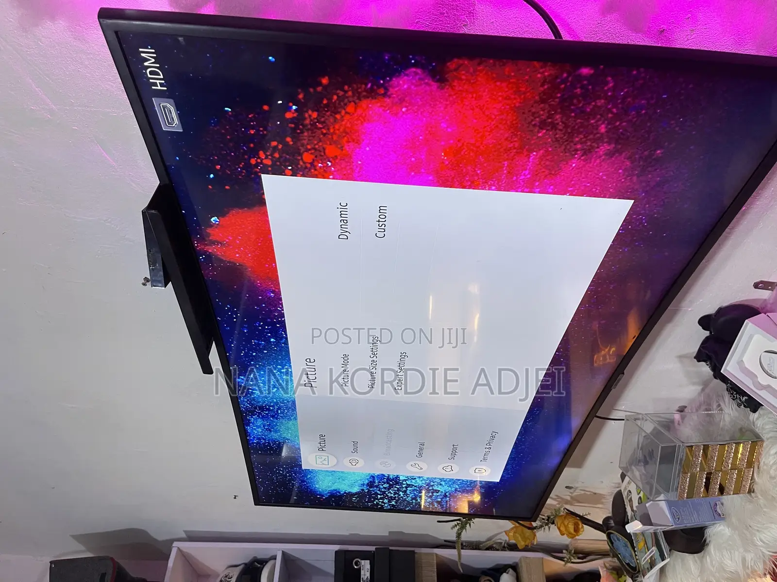 Curved Samsung Smart Tv 50”