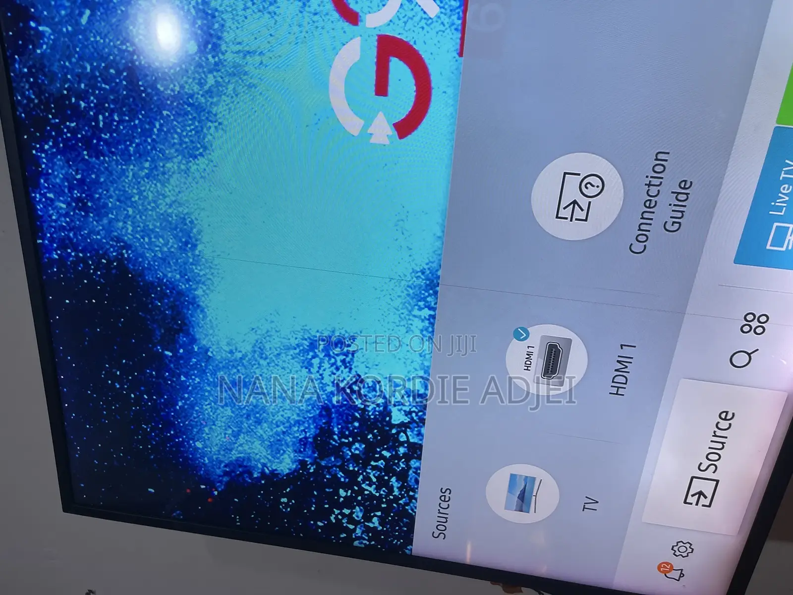 Curved Samsung Smart Tv 50”