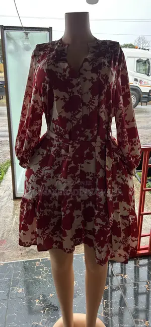 Red and White Dress for Church and Any Other Location