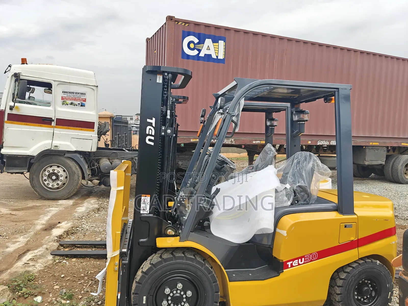 Teu Forklift 3 Ton Diseal (Isuzu Japanese Engine) New