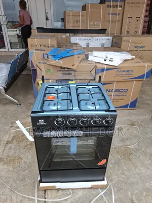 Oven and Grill Nasco Gas Cooker 4 Burners Brand New Available