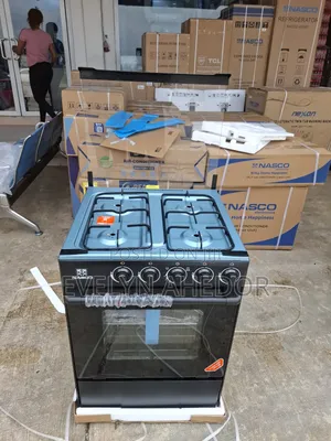 Oven and Grill Nasco Gas Cooker 4 Burners Brand New Available