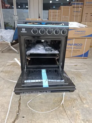 Oven and Grill Nasco Gas Cooker 4 Burners Brand New Available