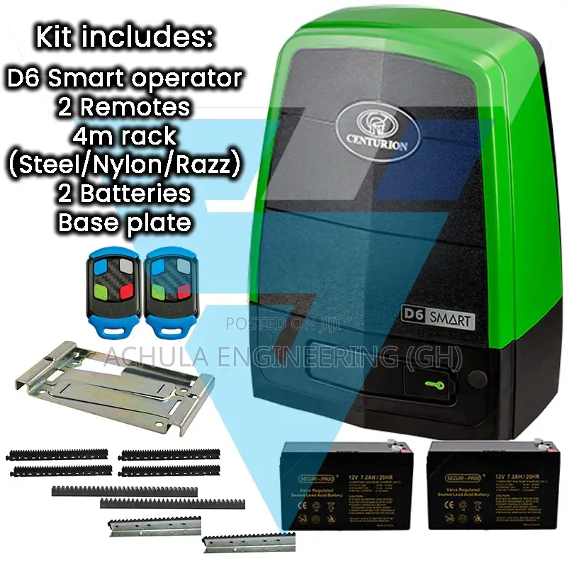 Centurion D6 Smart Complete Kit With Installation