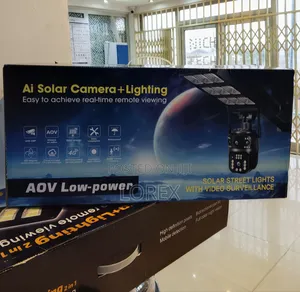 Solar Street Light Camera Dual Lens 4g Sim 2way Talk
