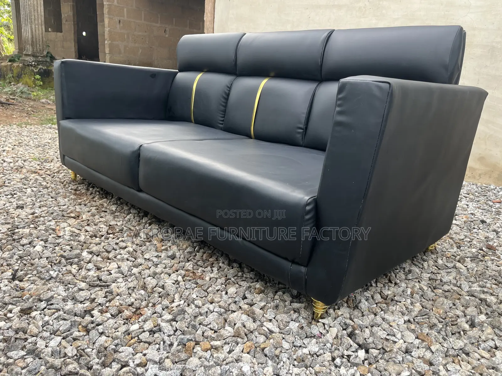 Excellent 3in1 for Luxury Home Quality Black Leather