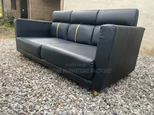 Excellent 3in1 for Luxury Home Quality Black Leather