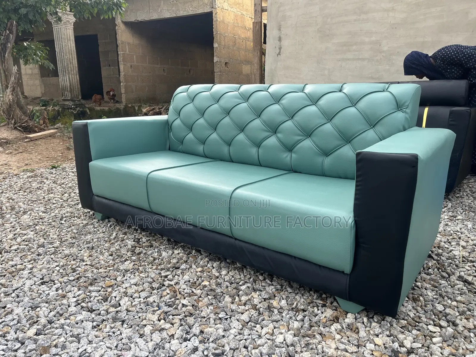 3in1 Sofa Chair With Home Leather
