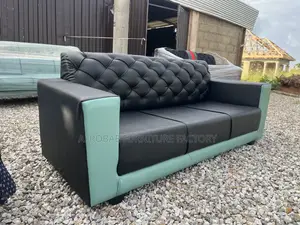Quality 3in1 Leather Sofa Chair ( Delivery Before Payment)