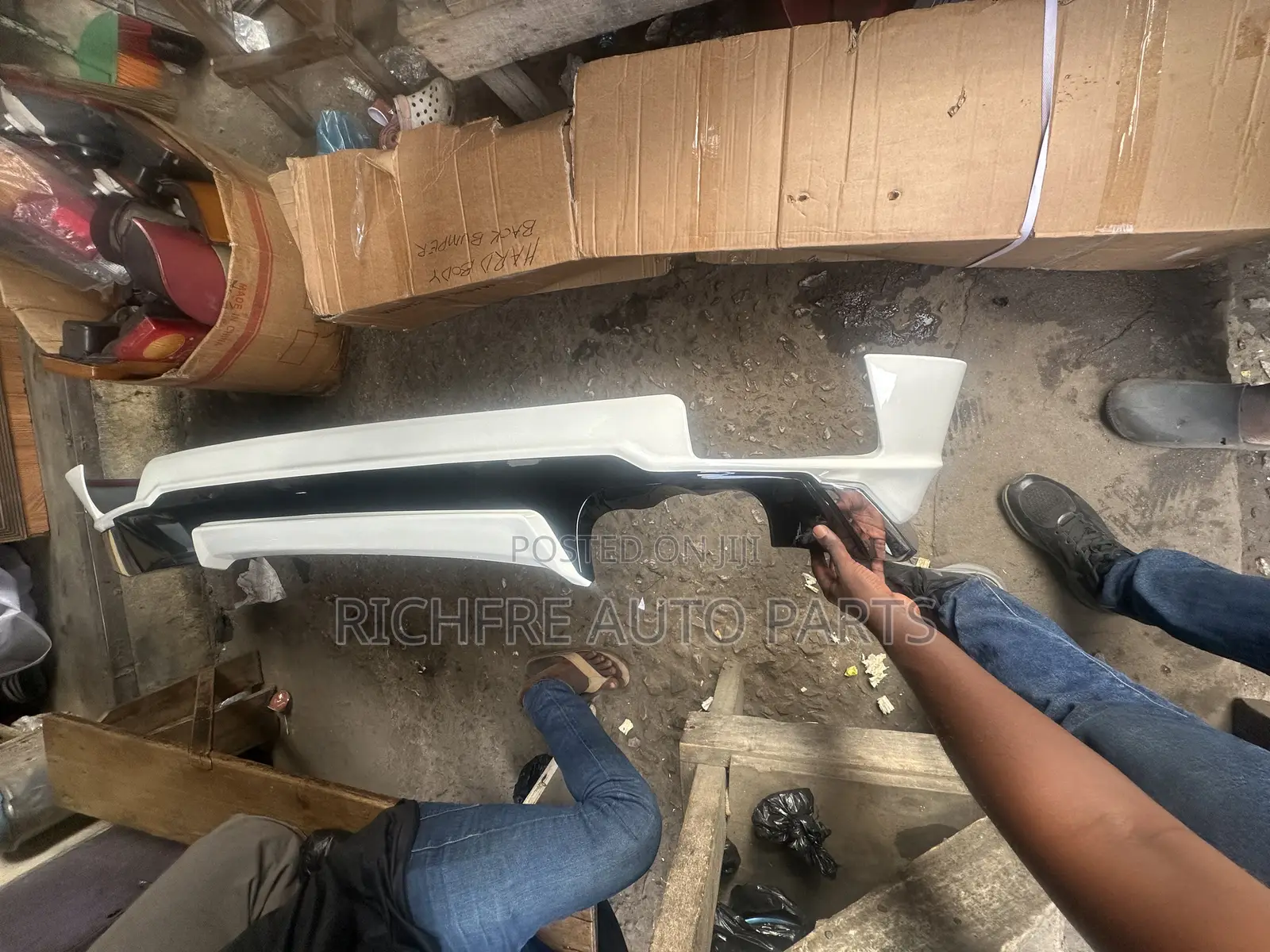 Land Cruiser Prado 2018 Bumper Spoiler Back Rear