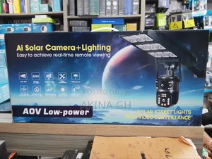 Ultra Ai Aov Solar Street Light Dual Lens Camera 4g