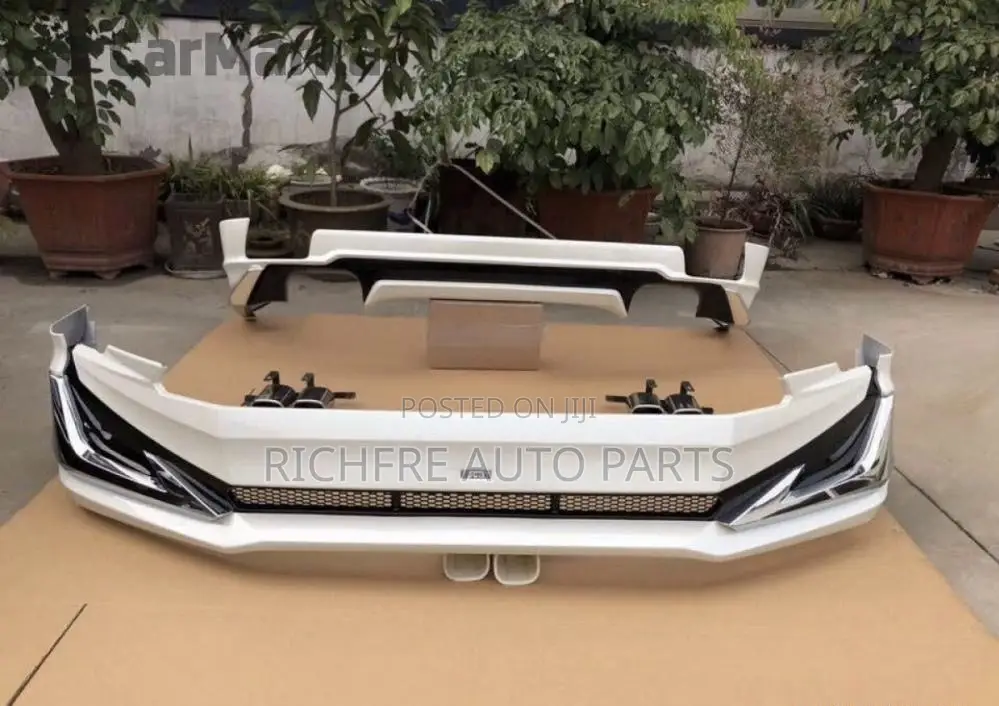 Land Cruiser Prado 2018 Bumper Spoiler Back Rear