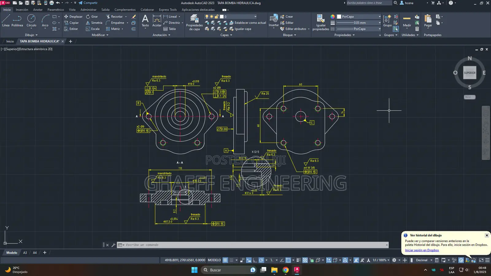 Autocad 2d/3d Drawing Services For Students And Professionals