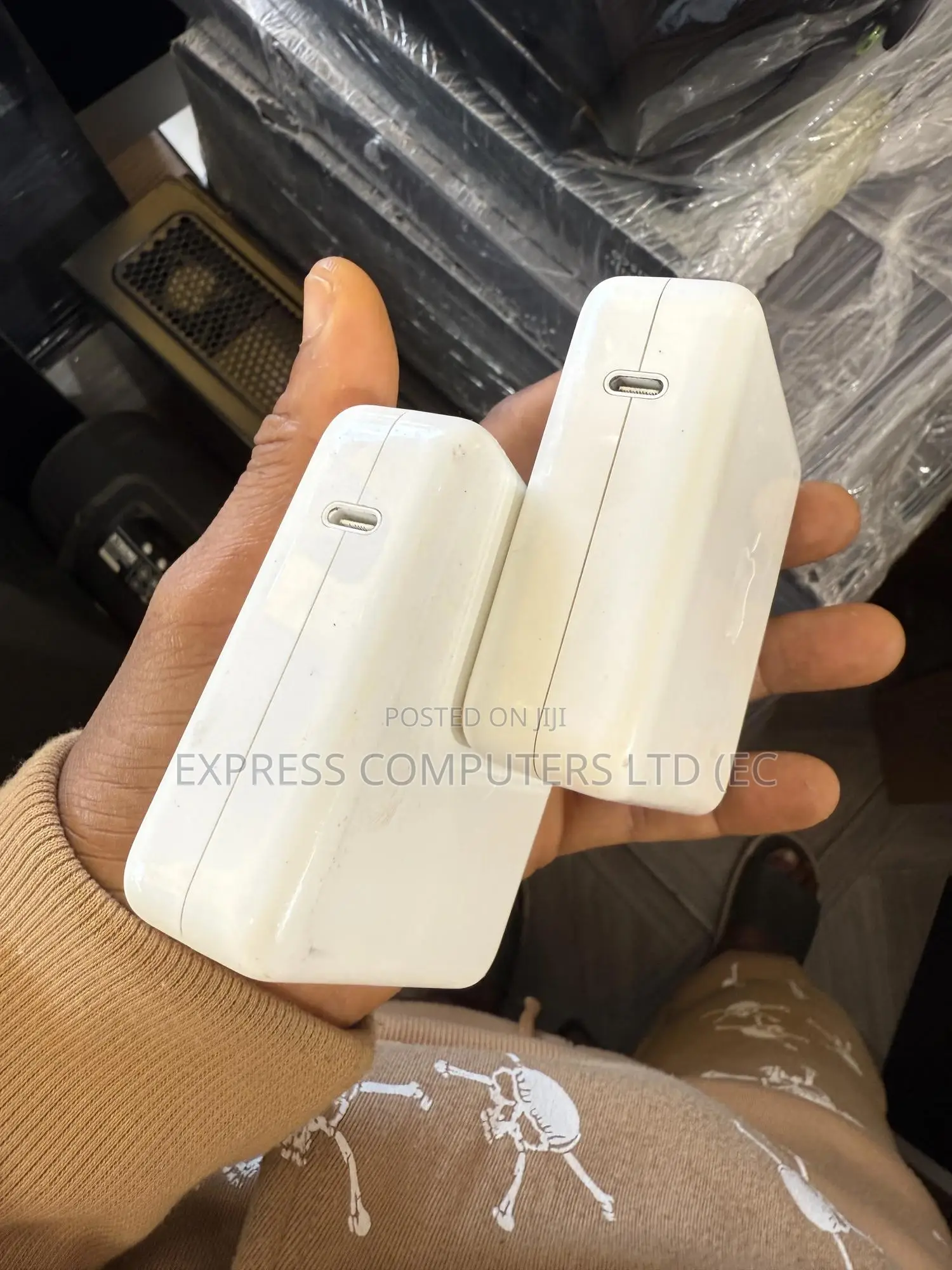 Apple 96w Usb-C Power Adapter A2166 Genuine Grade a Uk Home Used