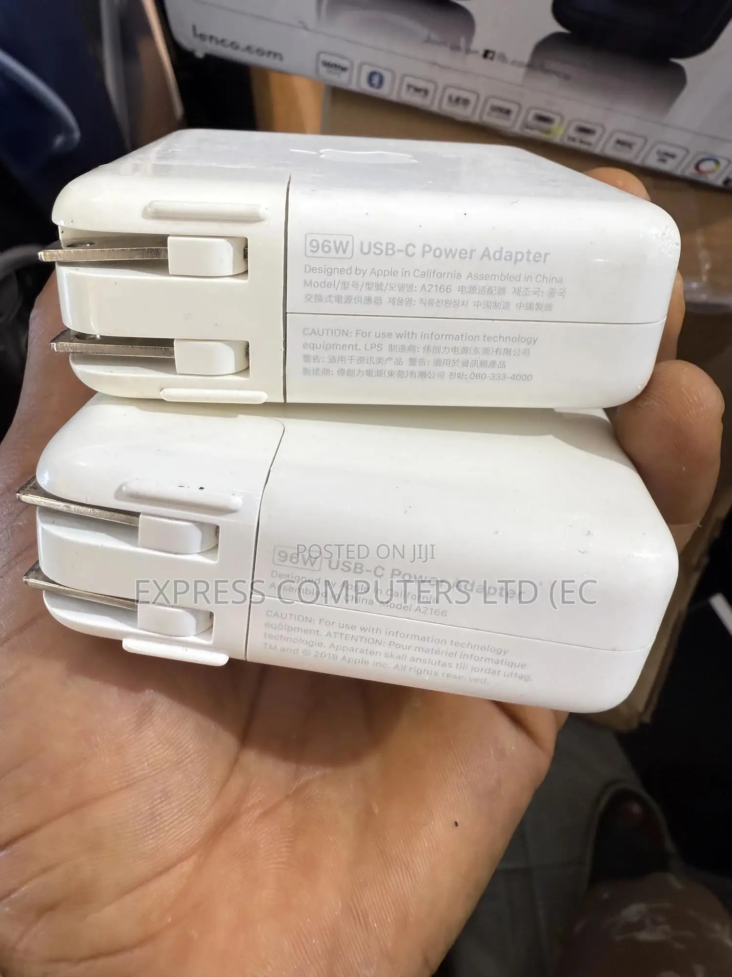 Apple 96w Usb-C Power Adapter A2166 Genuine Grade a Uk Home Used