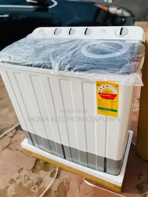 Efficient TCL Semi-Automatic 10.5kg Washing Machine