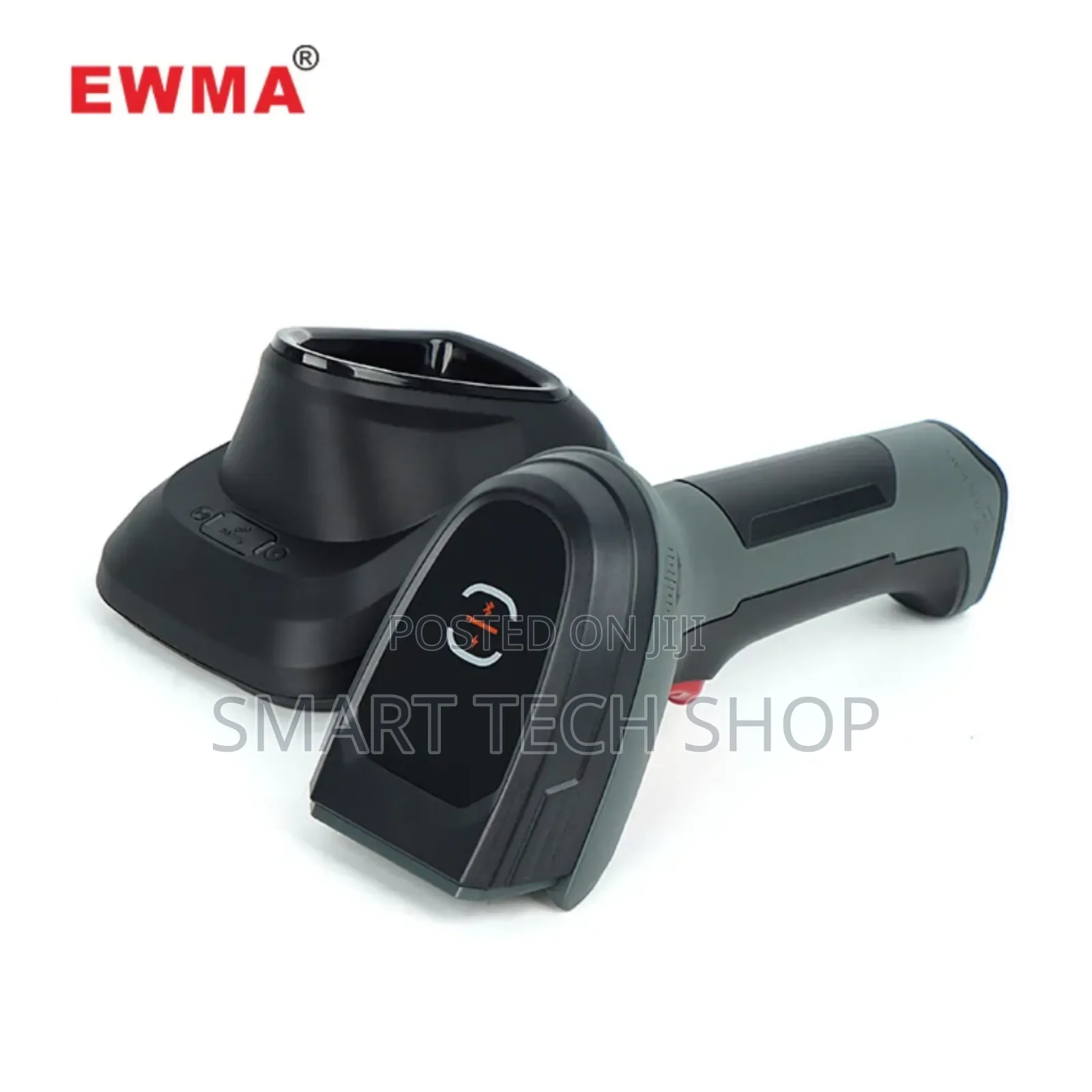 2d Handheld Wireless + Bluetooth Barcode Qr Code Scanner + Charge Base